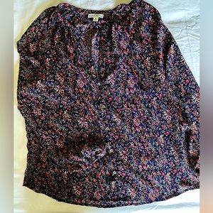 J Crew Mercantile Floral Shirt